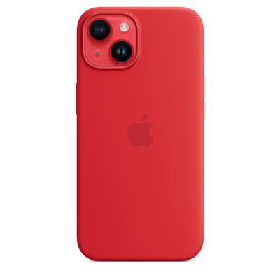 Apple iPhone 14 Plus Silicone Case with MagSafe - (PRODUCT) RED 1:1 (MPT63) r0047121 фото